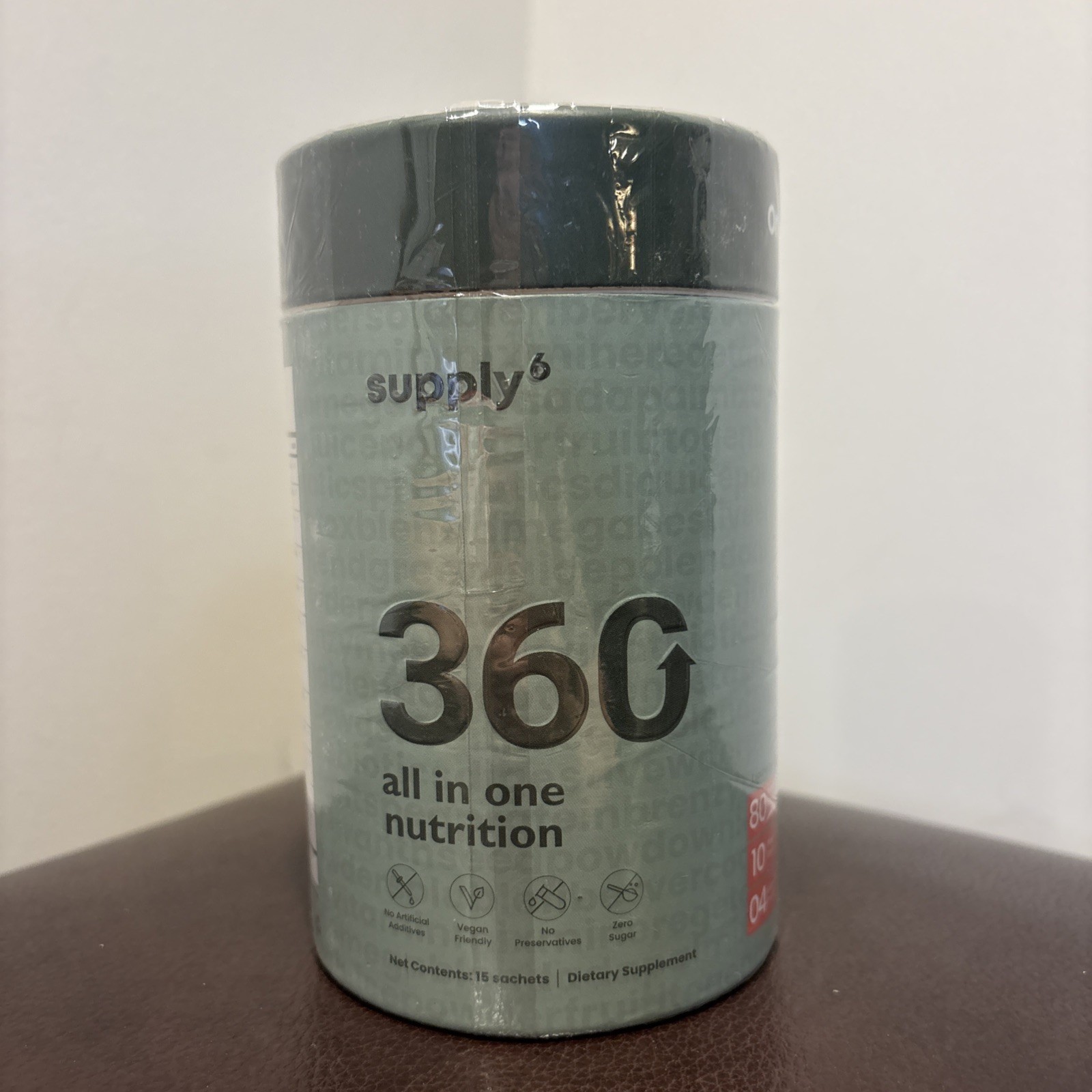 Supply6 360 All-In-One Nutrition, 15 sachets packed w/micronutrients&probiotics