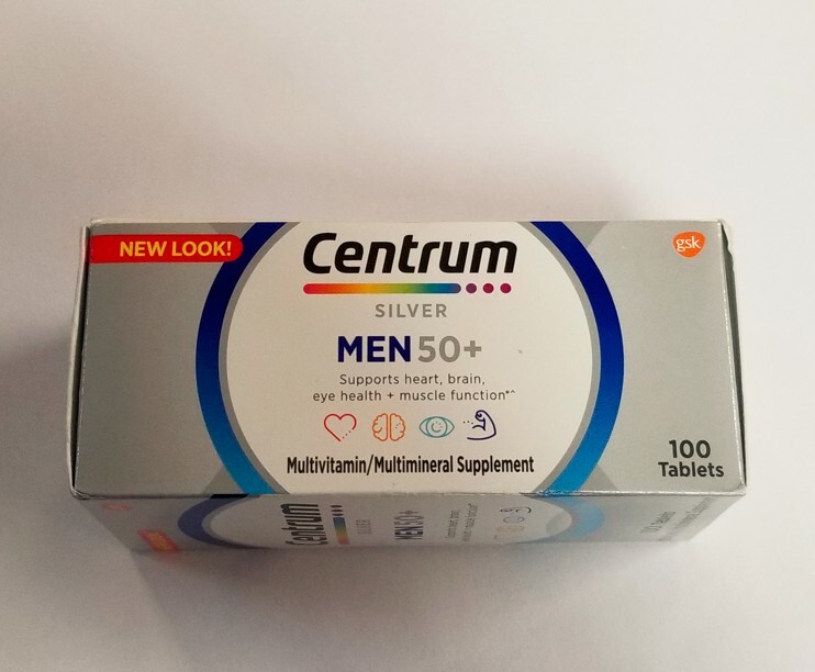 Centrum Silver Men’s 50+ Multivitamin Multimineral Supplement 100 CT MAY 24 & UP