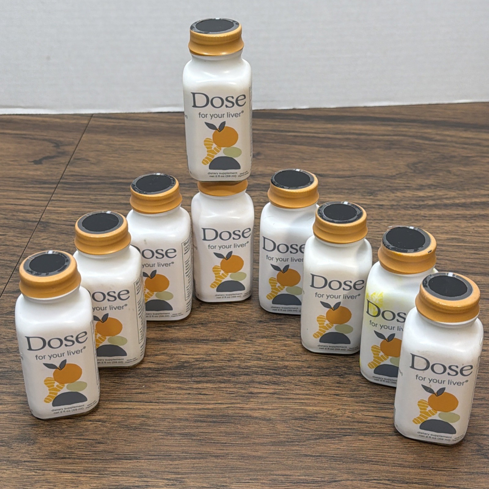 9 PACK DOSE For Your Liver Health Supplement Cleanse 2oz Exp: 12/2026 – 01/2027