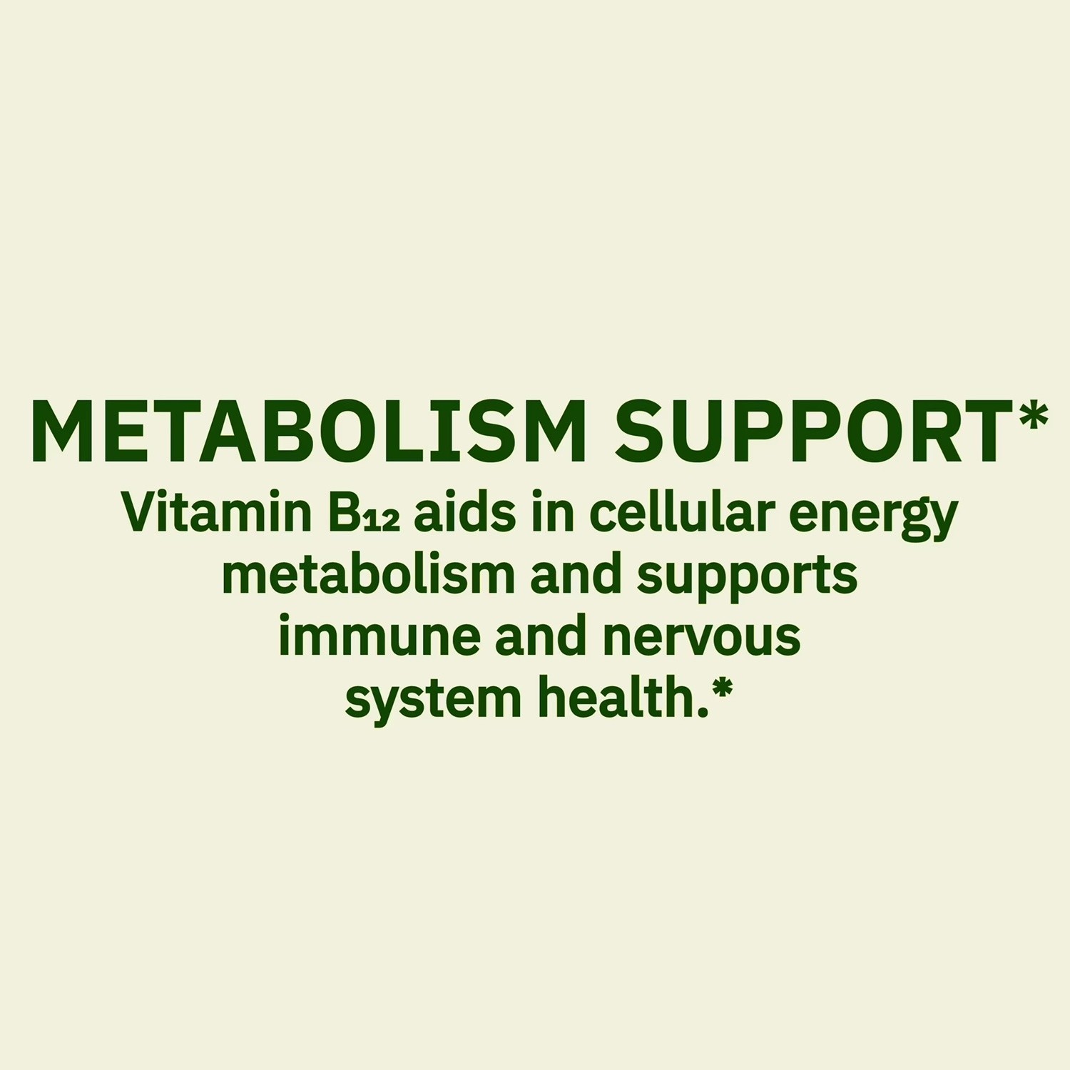 Vitamin B12 1000 Mcg Supports Heart Energy Metabolism Nervous System, 60 Tabs