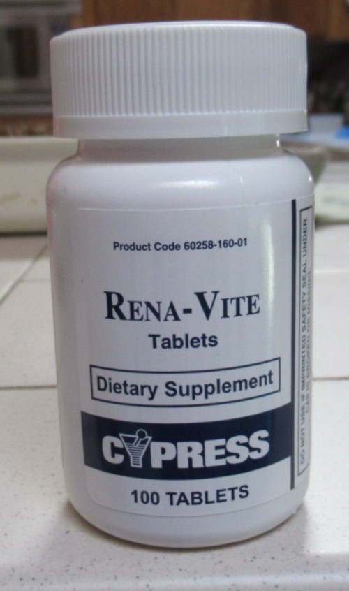 Cypress ~ RENA-VITE RX 100 Tablets ~ Exp 04/2028 ~ New & Sealed ~ Free Shipping