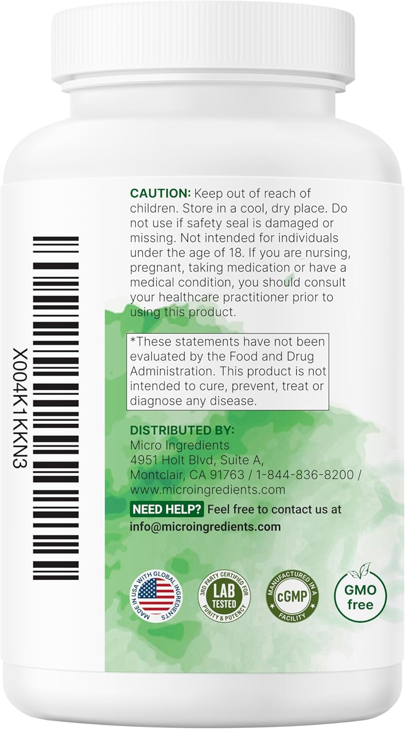Micro Ingredients Probiotics 200 Billion CFU, 120 Veggie Capsules | Mega Probiot