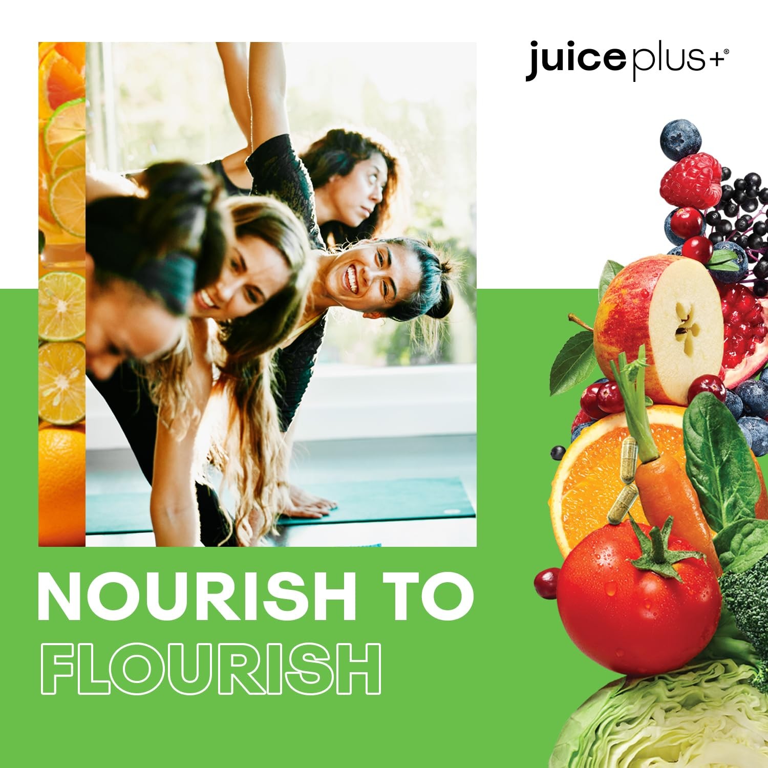 JuicePlus+ Fruit, Vegetable & Berry Blend – 60 servings – Expires 10/26