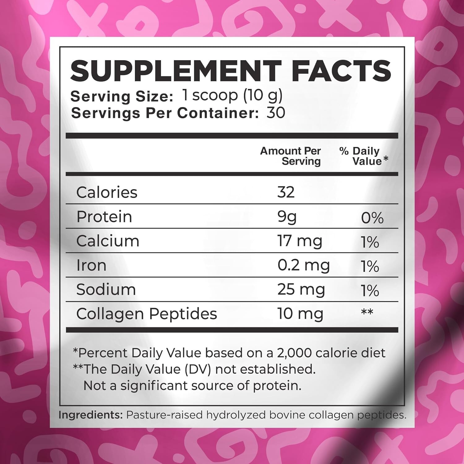 Collagen Peptides Powder for Women Hydrolyzed Collagen Protein Types I&III 10oz