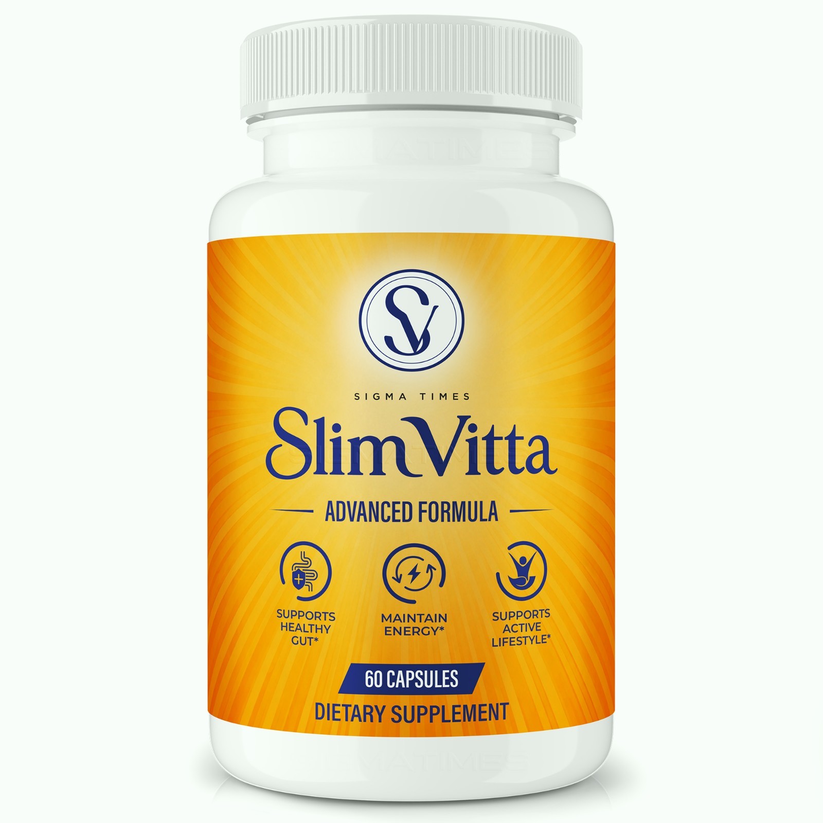 SlimVitta Capsules, Slim Vitta Supplement Pills for Natural Weight Loss 60ct