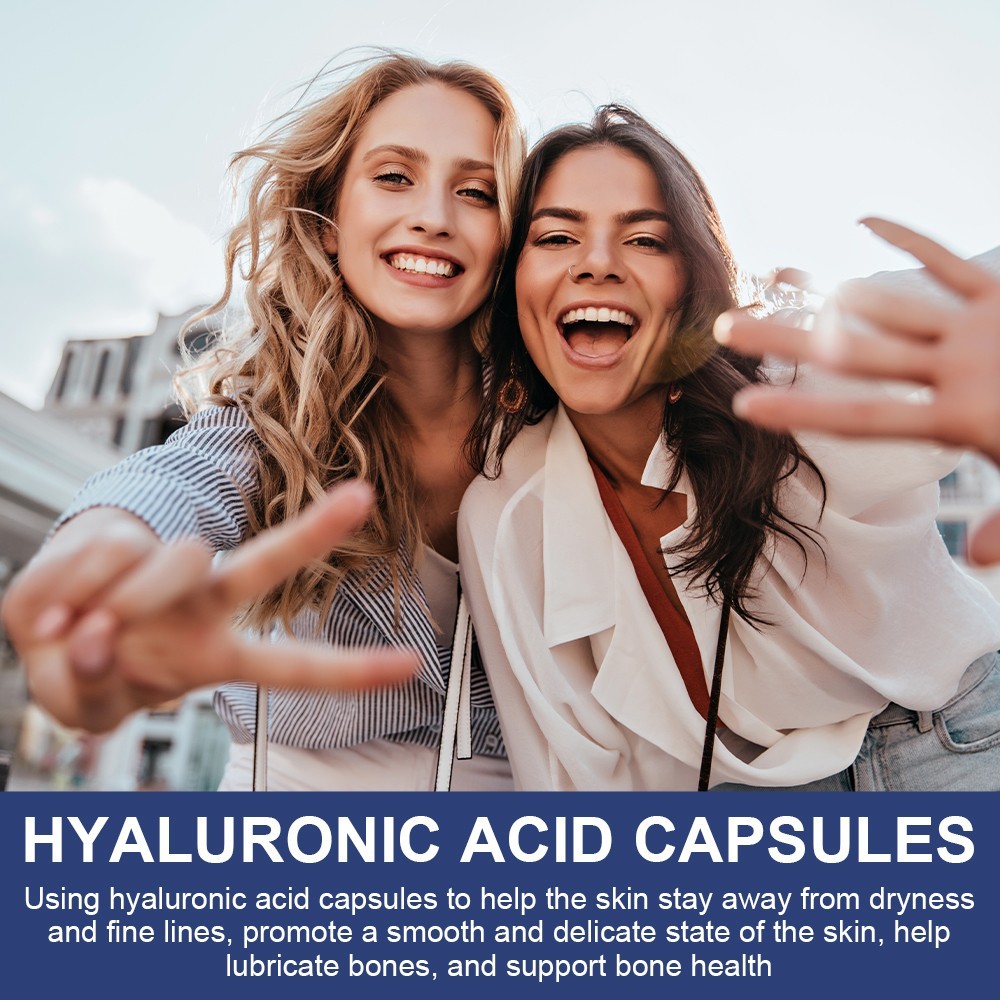Hyaluronic Acid with MSM | 1000 mg | 120 Capsules | Non-GMO BY Amer Don