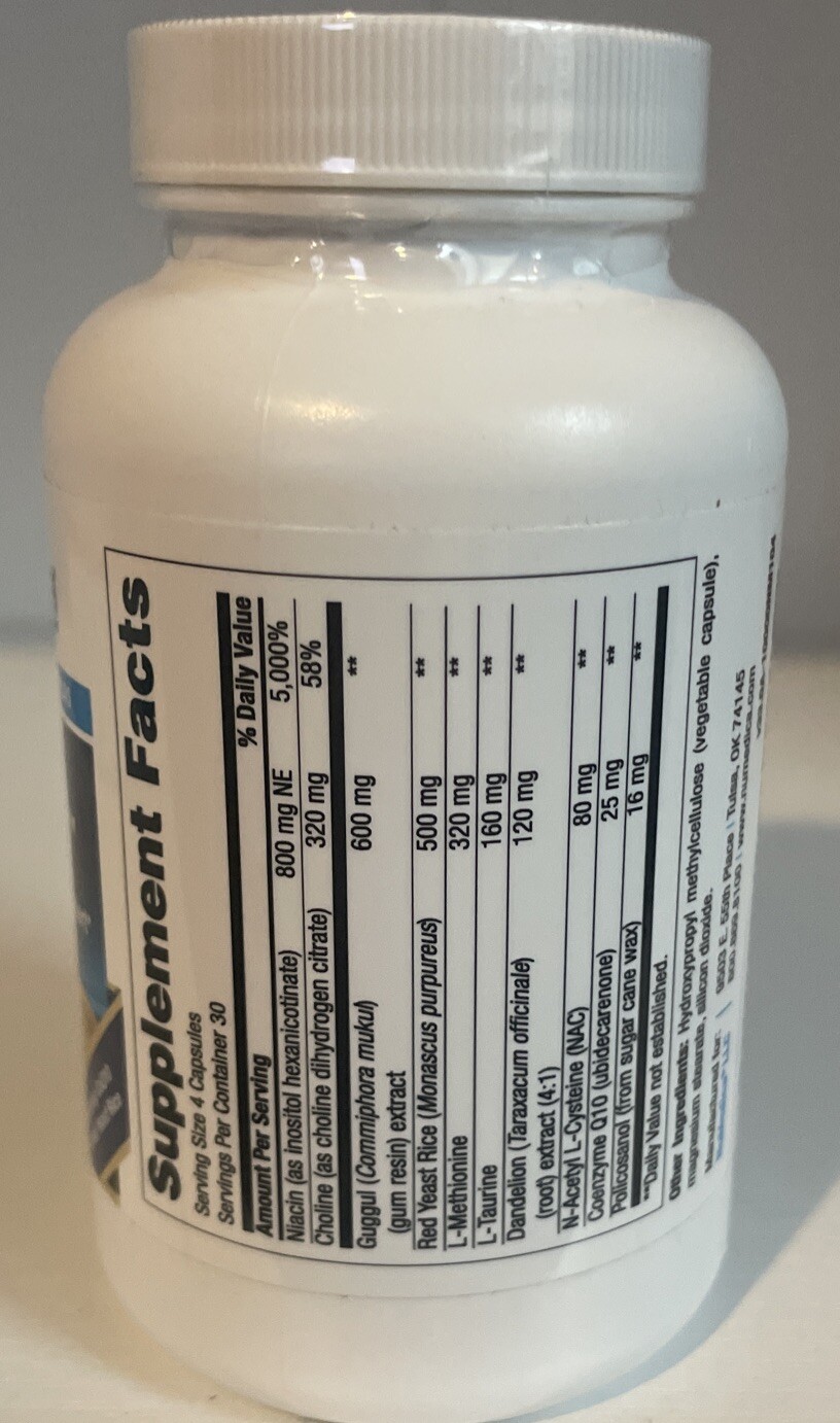NuMedica Lipid Factors 120 capsules * SEALED Exp 10/2025