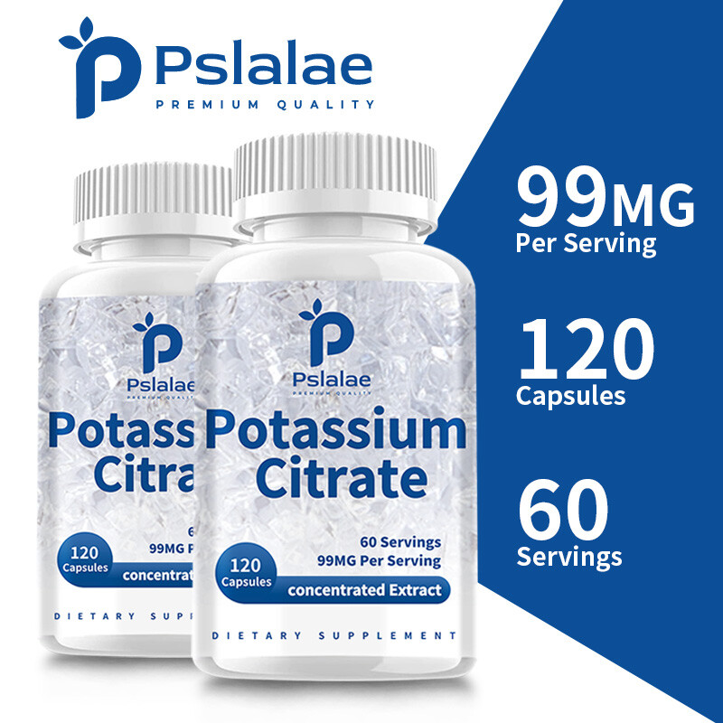 Potassium Citrate 99 mg – for Heart, Kidney, Cardiovascular, Supports Normal pH