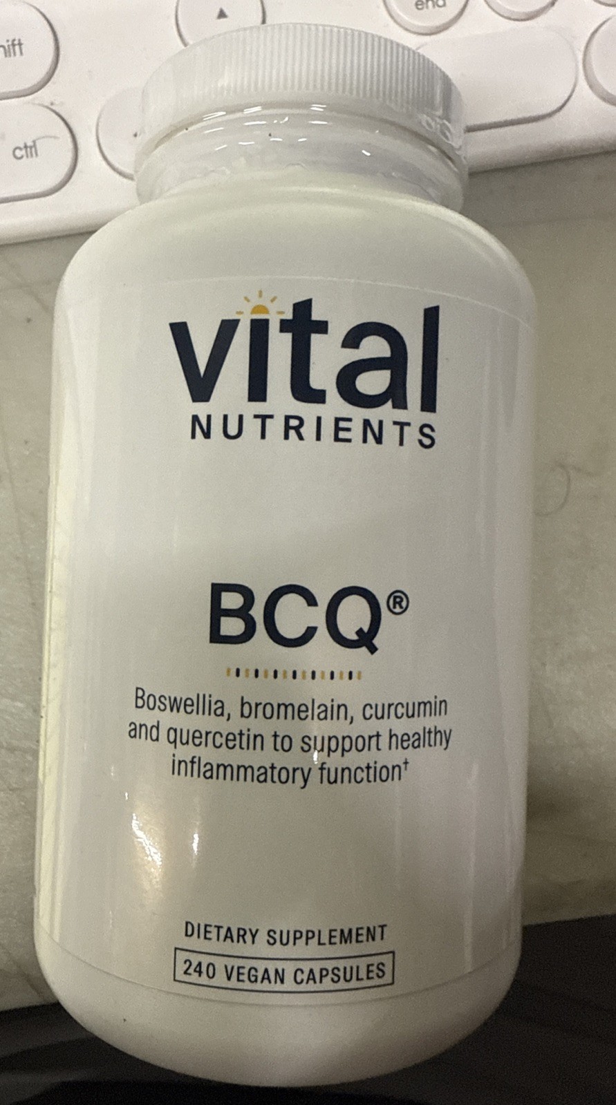 Vital Nutrients BCQ 240 caps Exp. 10/2028 FREE Shipping