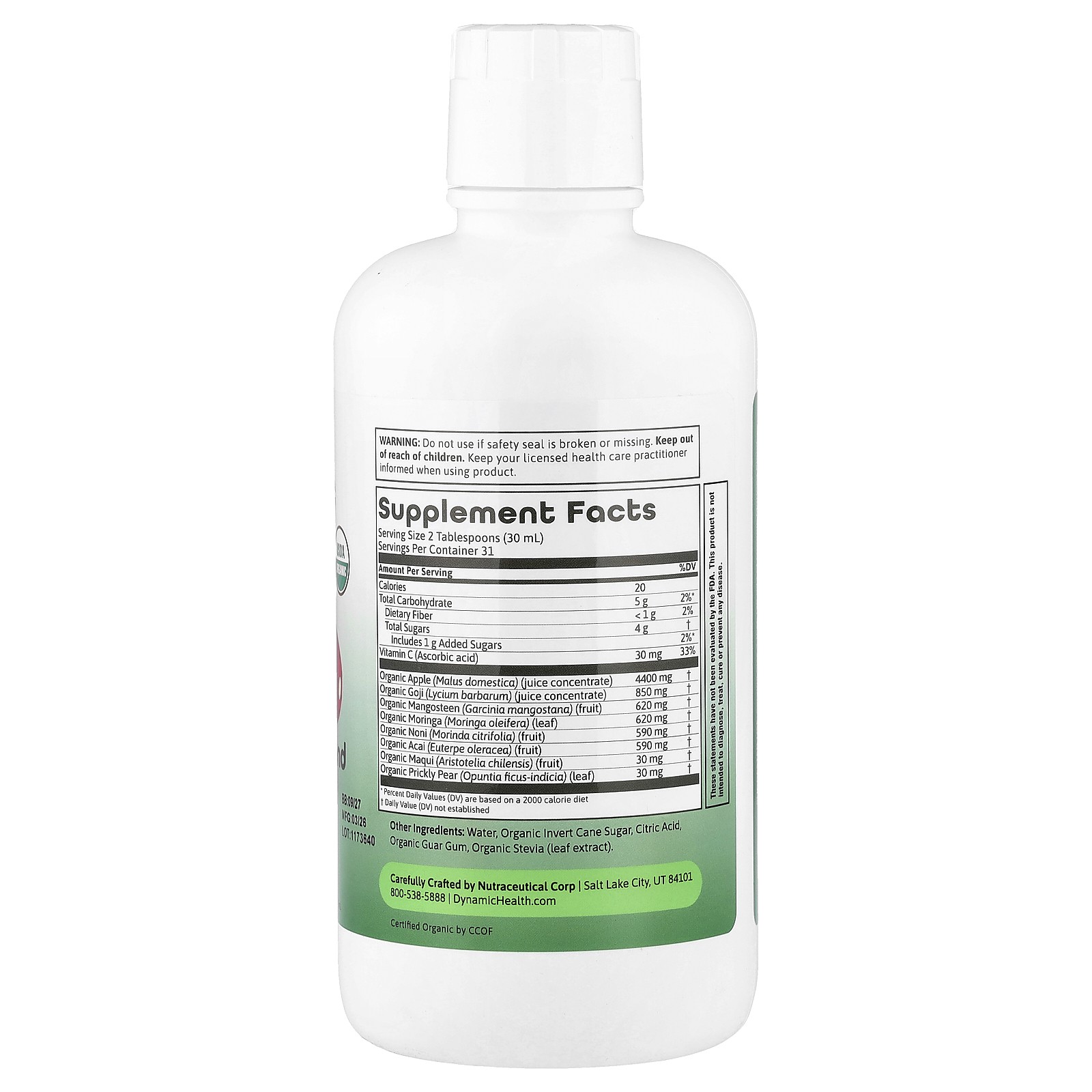 Moringa Blend , 32 fl oz (946 ml)