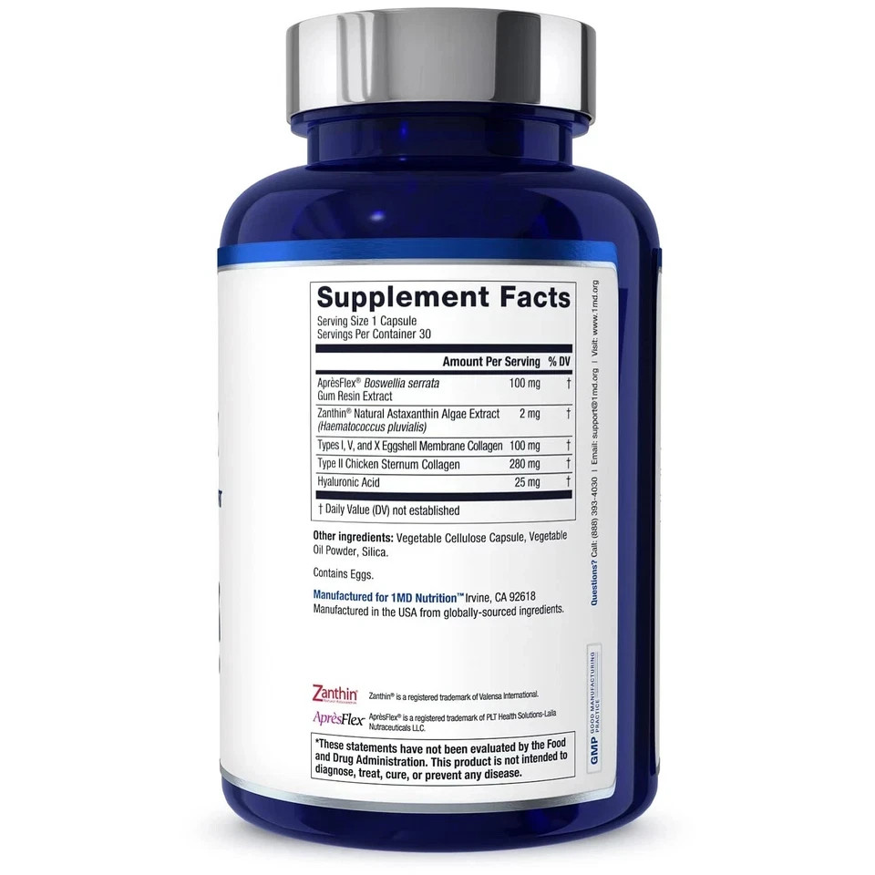 1MD Nutrition MoveMD – Health Supplement for Joint 30 Count (Pack of 1)