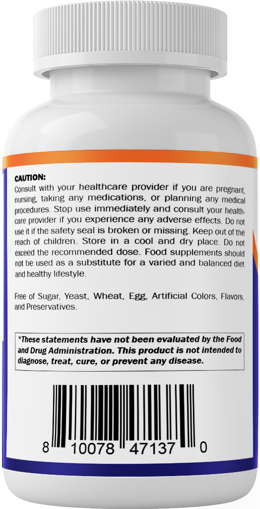Vitamatic Lactoferrin 250mg (Apolactoferrin), 60 Vegetable Capsules