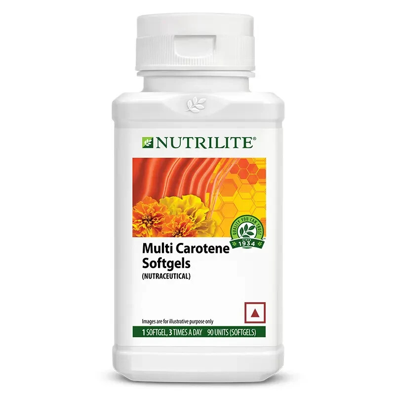 Amway Nutrilite Multi Carotene 90 Tabs For Skin, Hair & Eyes Exp Jan 2026