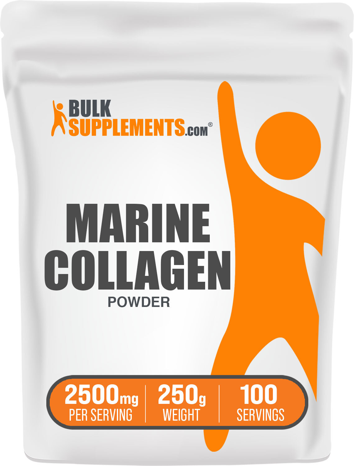BulkSupplements Hydrolyzed Collagen (Fish) – Collagen for Hair, Skin & Nails