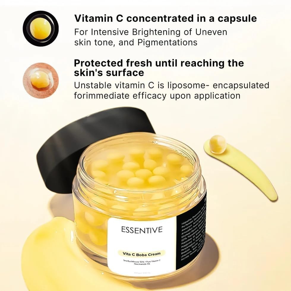 Deep Vitamin C Golden Capsule 100g | Moisturizer for Hydration, Brightening