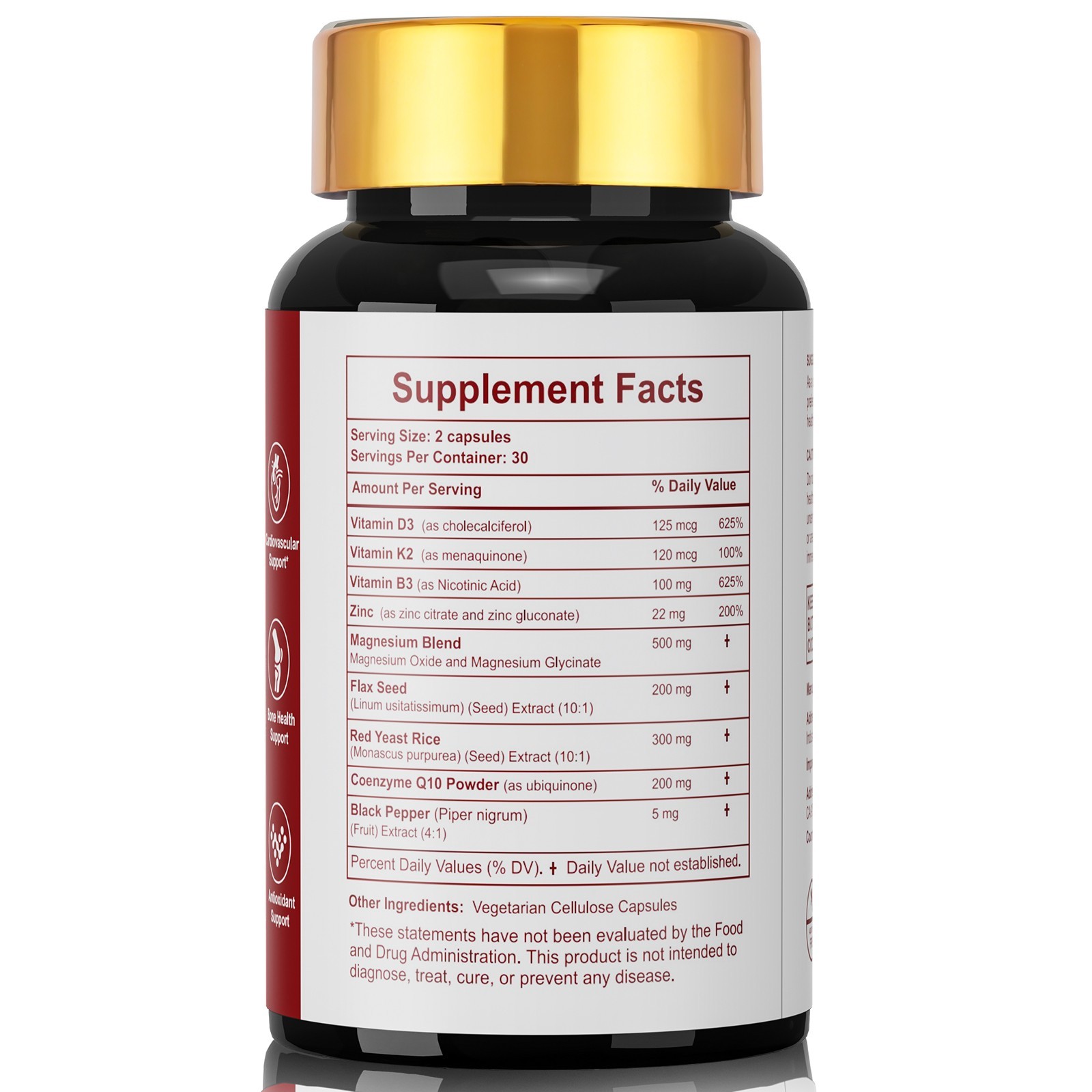 Coq10 300 Mg Softgels Coq10 Supplement – CQ10 Coenzyme-Q10 with Omega 3 & D3 K2