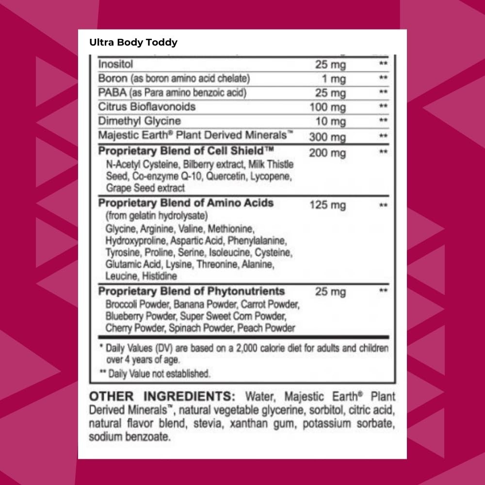 Youngevity Ultra Body Toddy Mega Multi-Vitamin Mineral 3-PACK – FREE SHIPPING