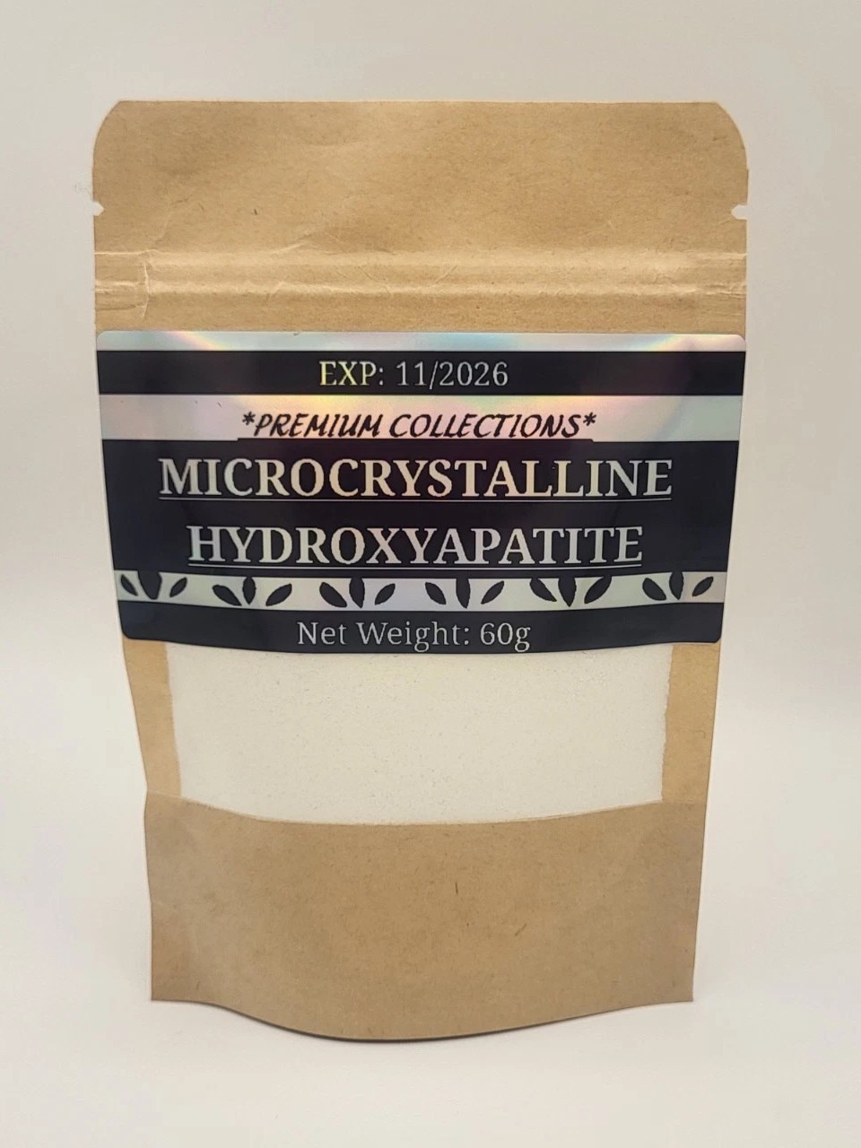 MICROCRYSTALLINE HYDROXYAPATITE Powder {~60g/2.1oz~} Pastured Bovine