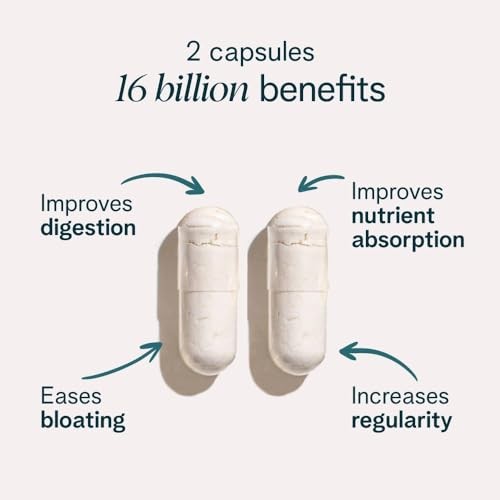 Ora Organic Vegan Probiotic and Prebiotic Capsules | 16 Billion Probiotics +