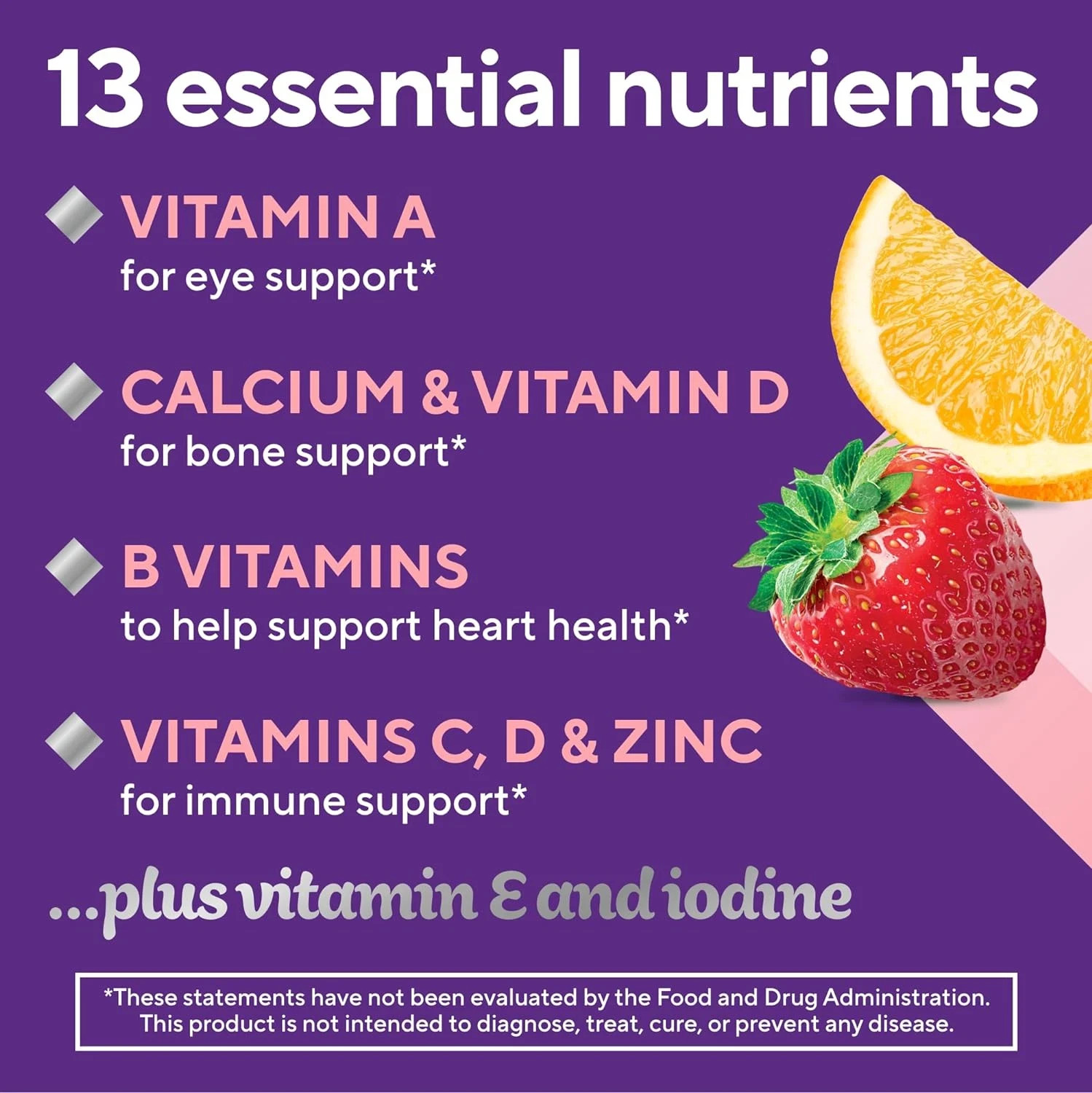 Vitafusion Adult Gummy Vitamins for Women, 120 Count