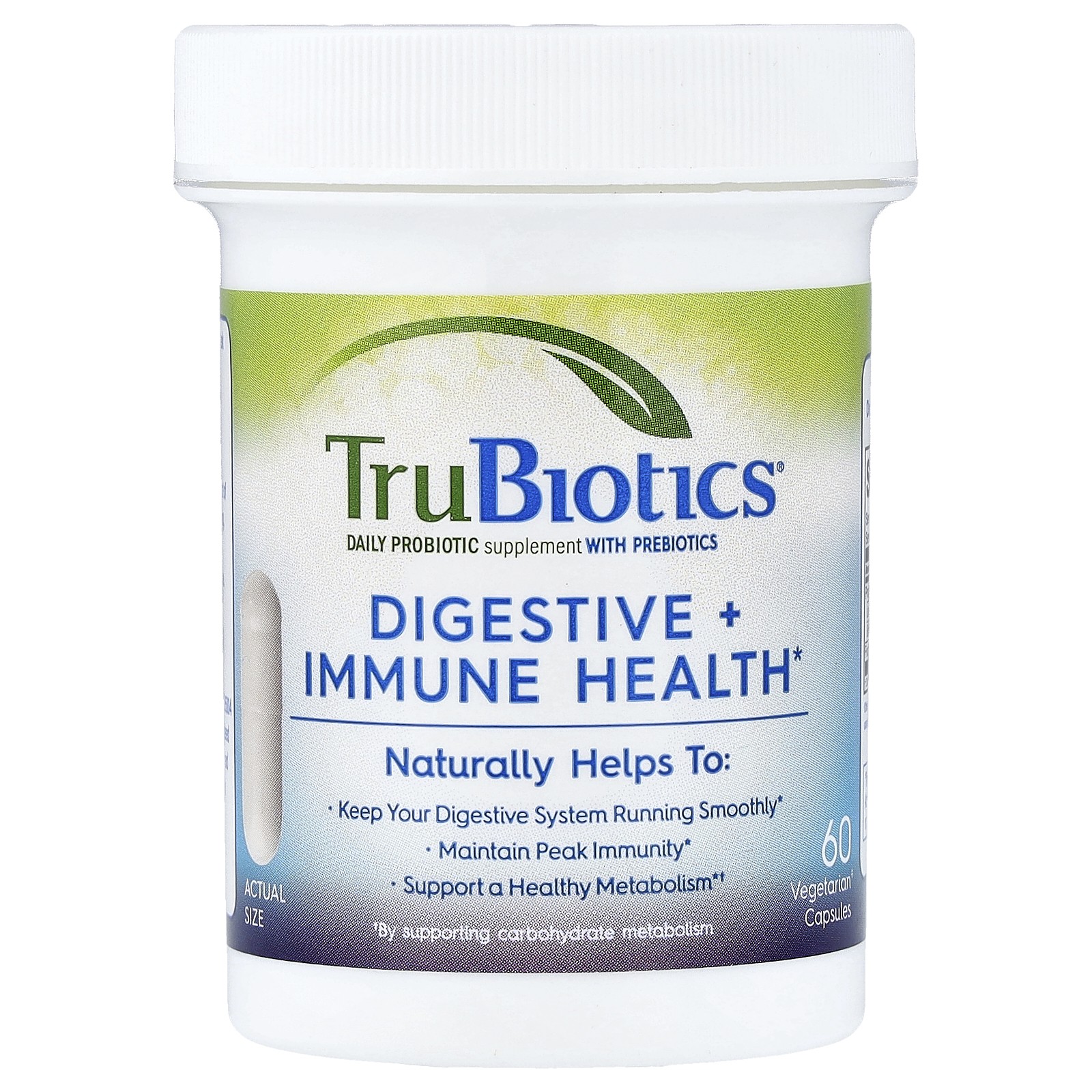 Digestive + Immune Health, 60 Vegetarian Capsules