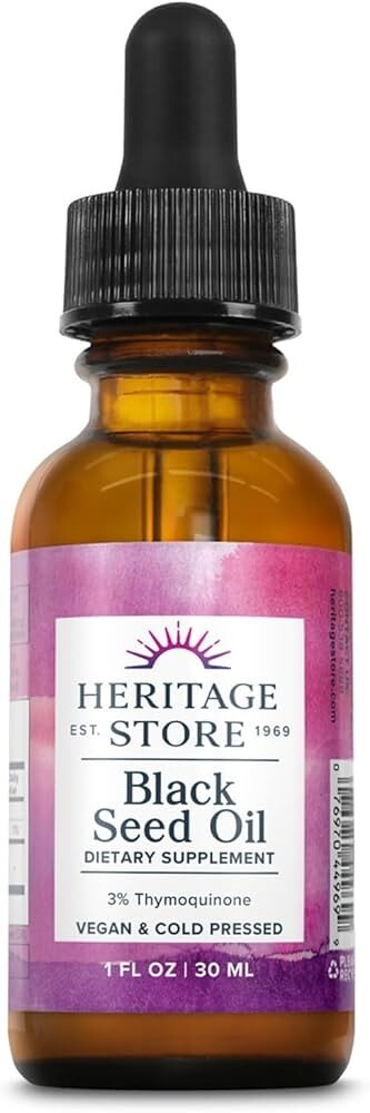 Heritage Store Black Seed Oil 1 fl.oz.