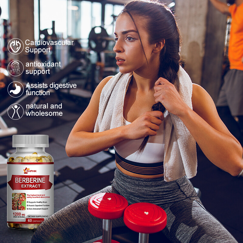 Berberine Capsules 1200mg High Potency Anti-inflammatory Blood Sugar Balance
