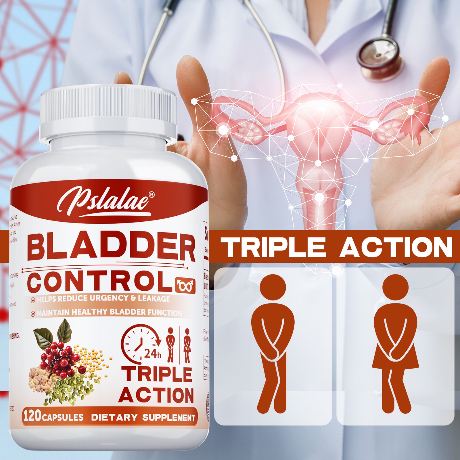Bladder Control – Maintain Healthy Bladder Function and Reduce Urinary Urgency