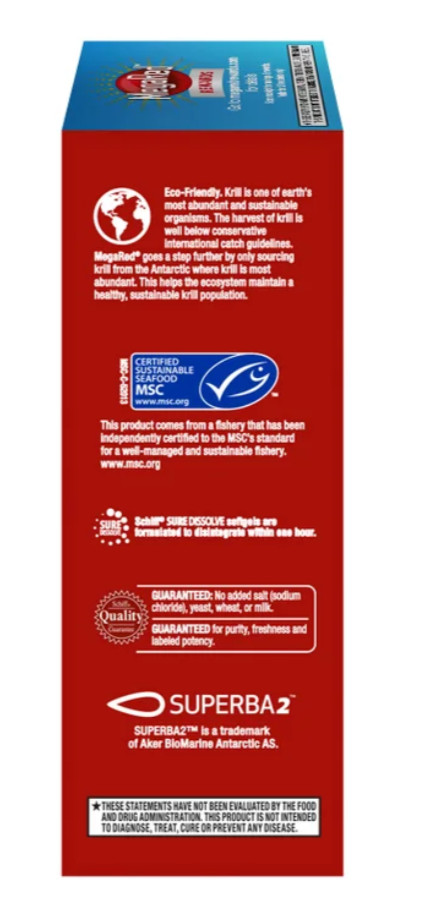 Schiff MegaRed Superior Joint Care, 60 Softgels