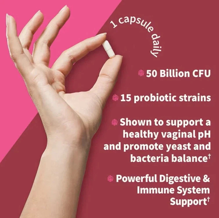 Garden of Life Dr. Formulated Probiotics Women’s PH 50 Billion – 30 Capsules