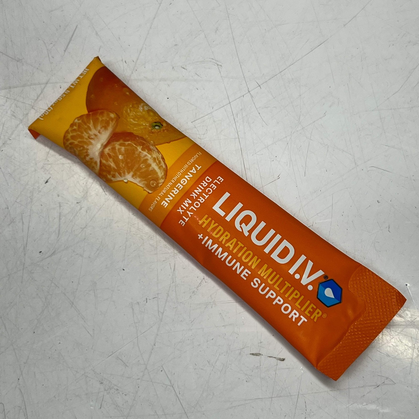 LIQUID I.V (6 PACK) Hydration Multiplier + Immune Support Tangerine 0.56 oz. Ora