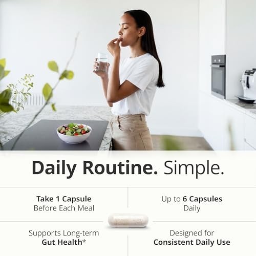 Digestive Enzymes for Women – 18 Plant Based Enzymes – Debloat & Bloating Relief