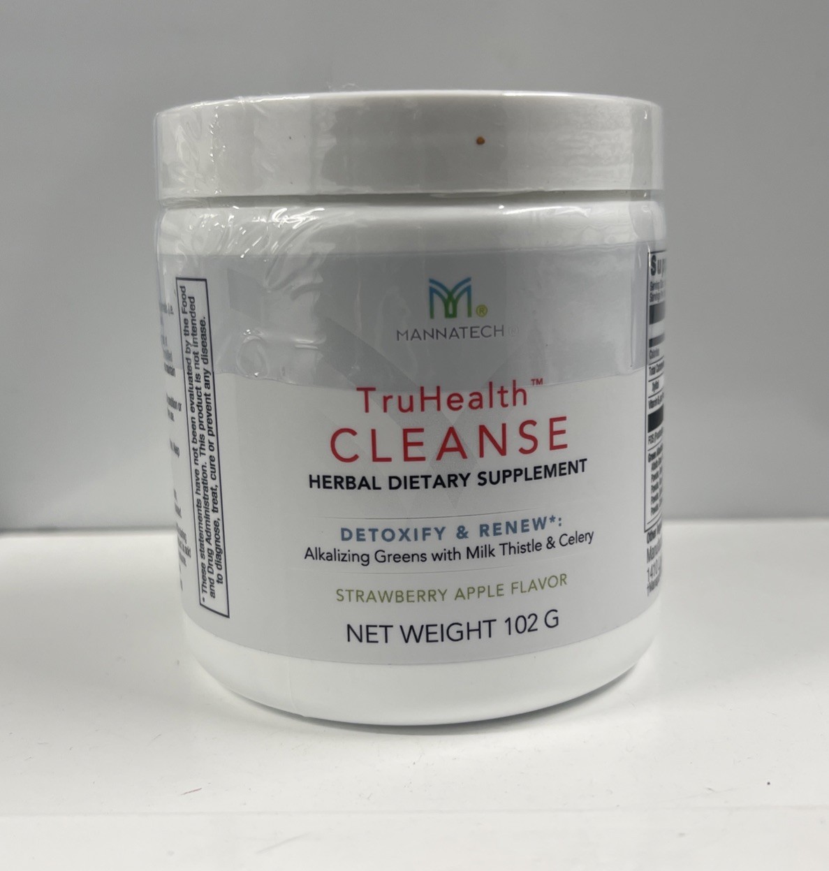 TruHealth Herbal Cleanse, Detox & Renew Sealed, 102g, Slightly Damaged Outer