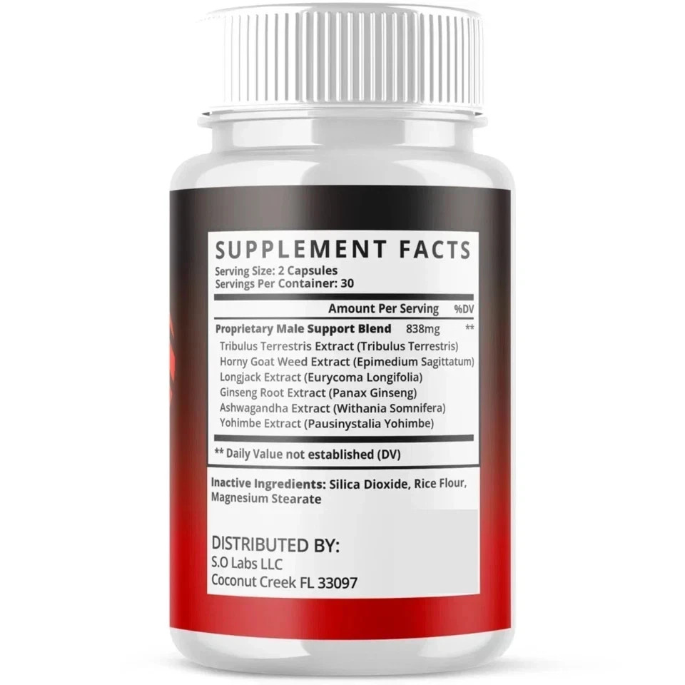 (3 Pack) Mars Men for Men innovative Max Formula Vitamin Supplement 180 Capsules