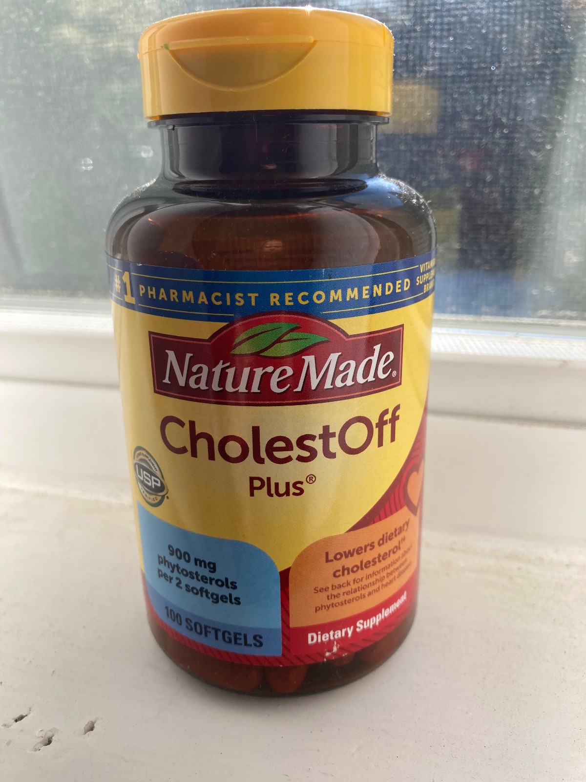 Nature Made CholestOff Plus Plant Sterols 100 Softgels New Sealed Exp 06/2027
