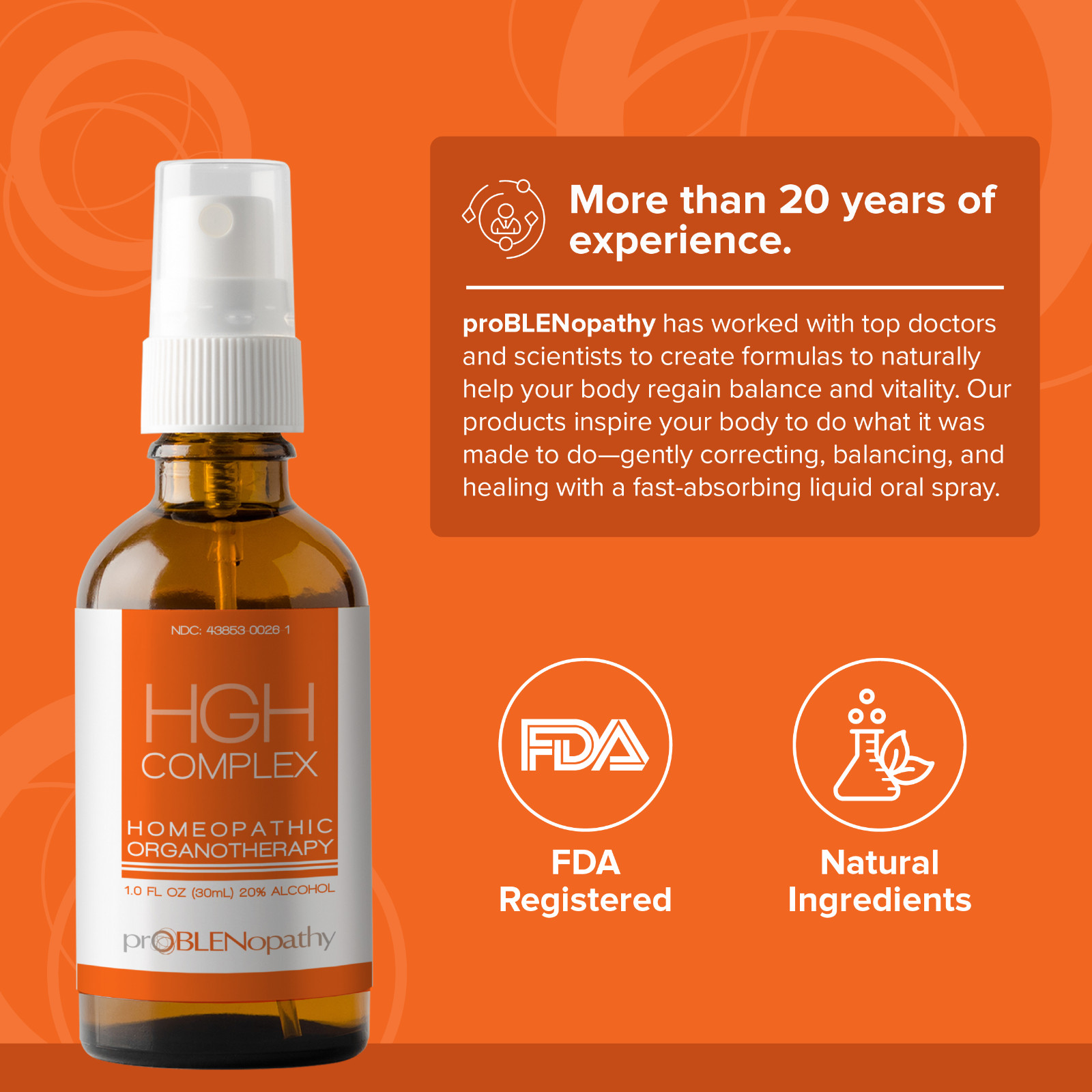 Hormone Free – Amino Acid Complex Formula