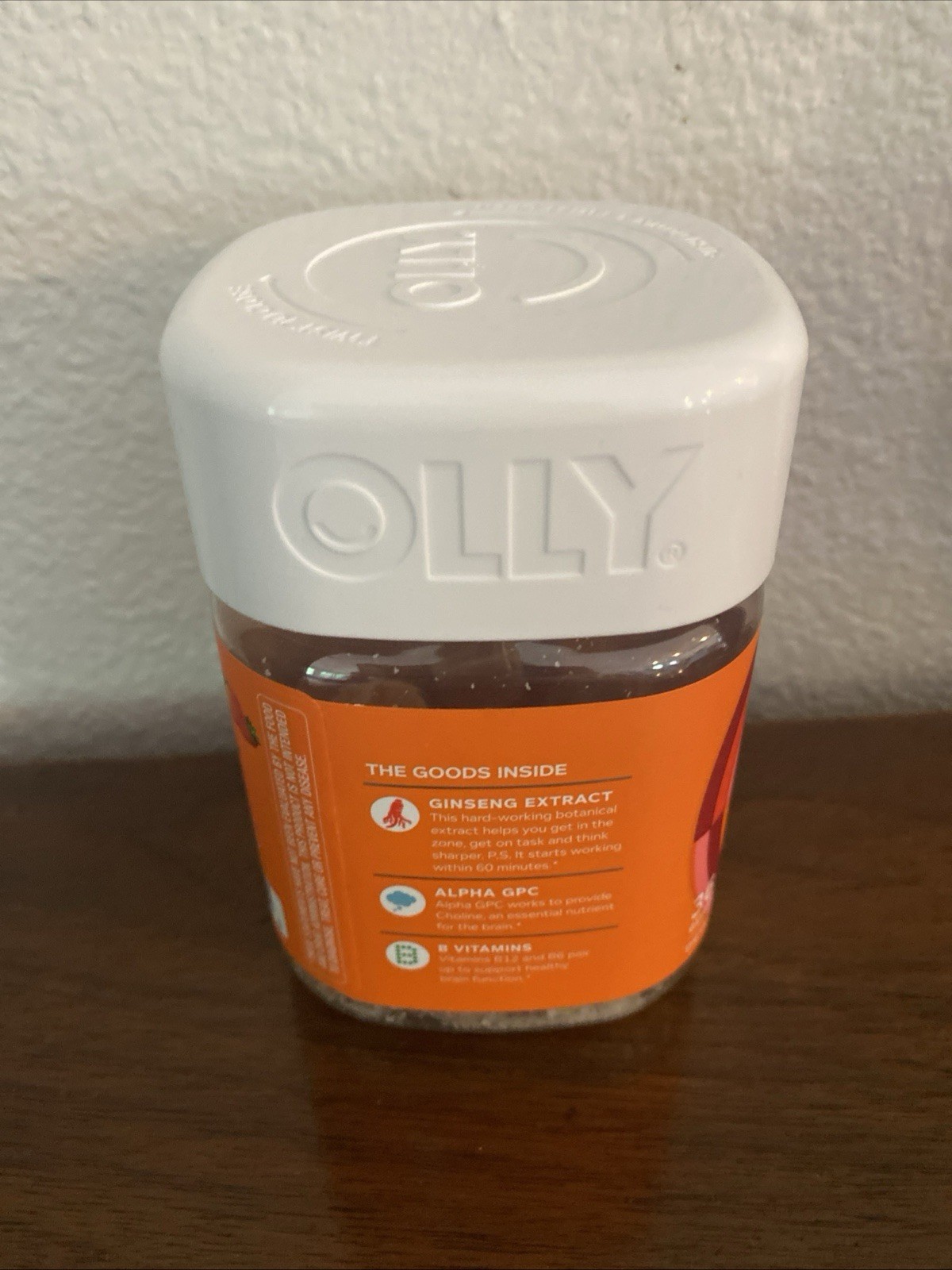 Olly Laser Focus Berry Tangy Tangerine Supplement – 36 Gummies (EXP 01/2026)