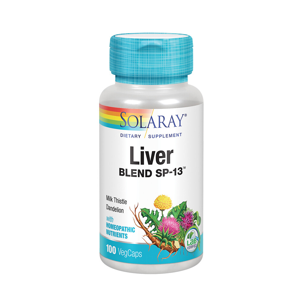 Solaray Liver Blend SP-13 | 100 VegCaps