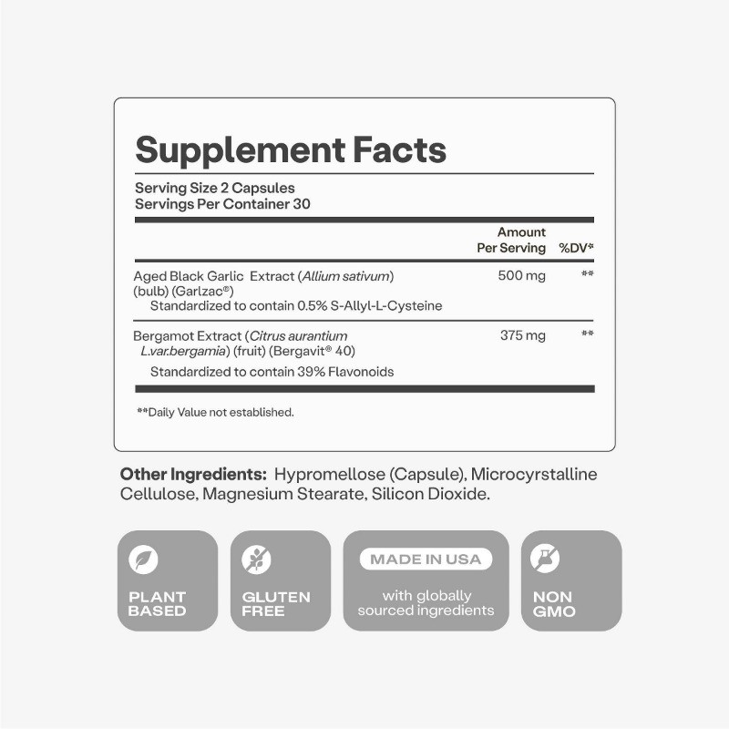 SuperBeets Humann Cholesterol Daily Multivitamin Capsules – 60ct
