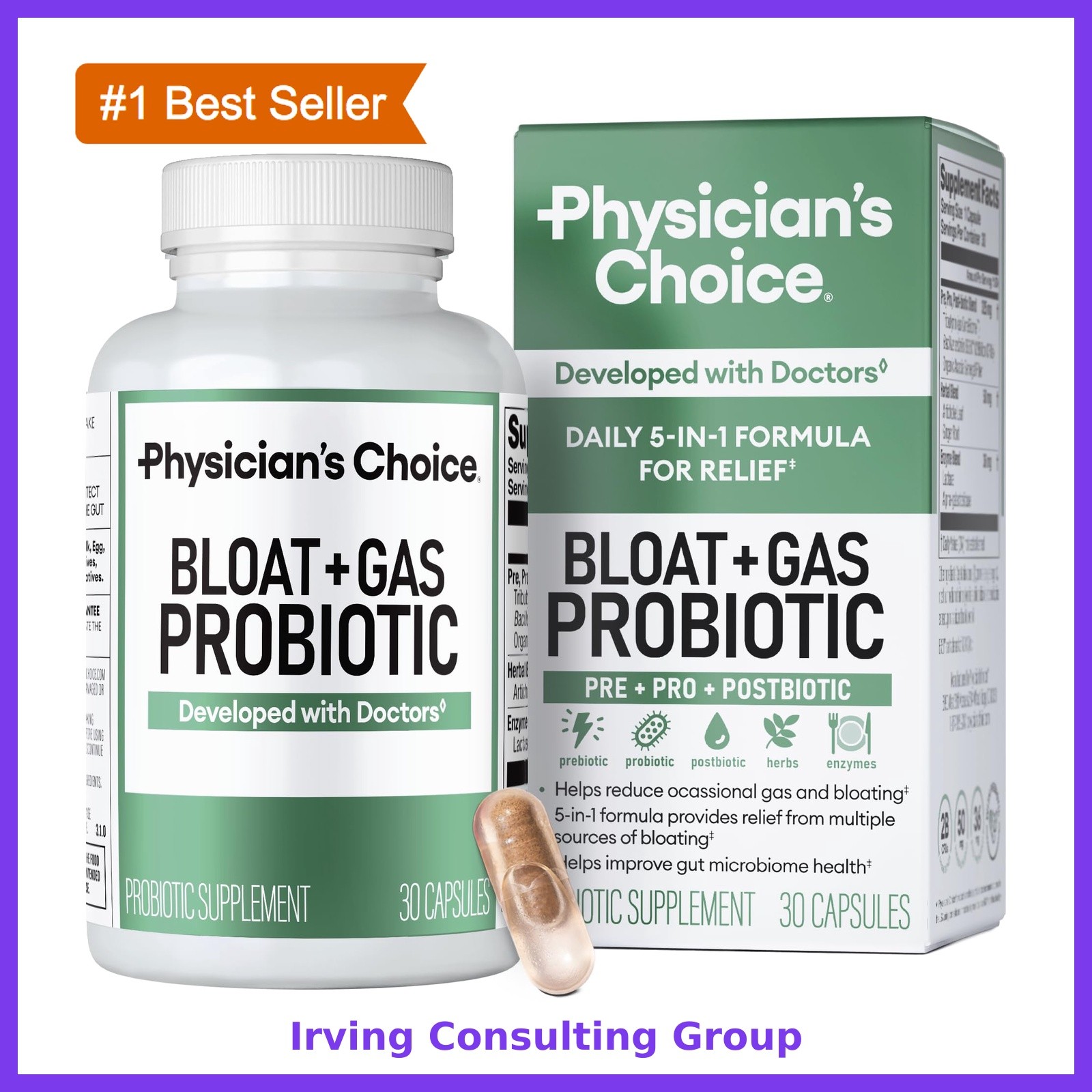 Physician’s CHOICE 30 Count (Pack of 1) Probiotic