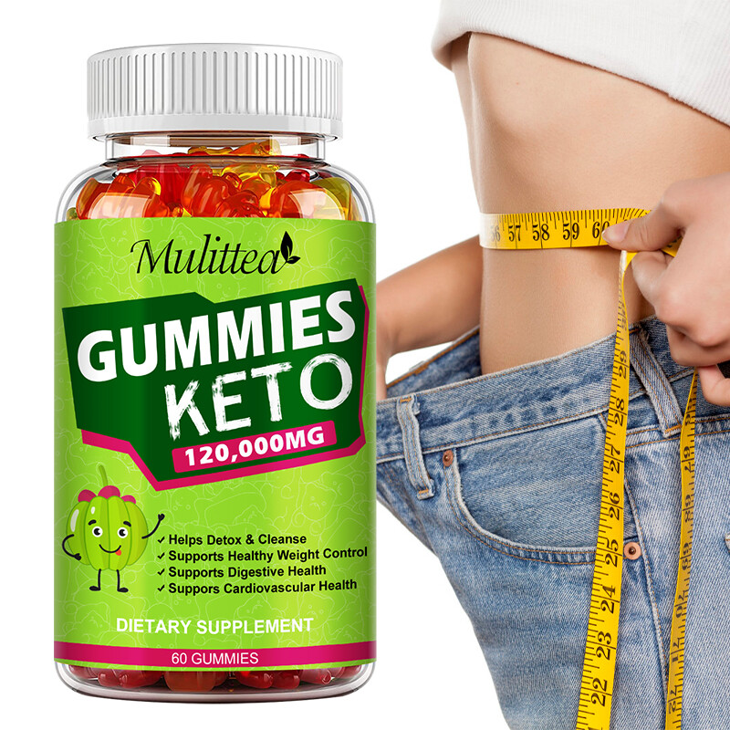 Keto Slimming ACV Gummies 120,000mg Apple Cider Vinegar Weight Loss, 60 Pills US