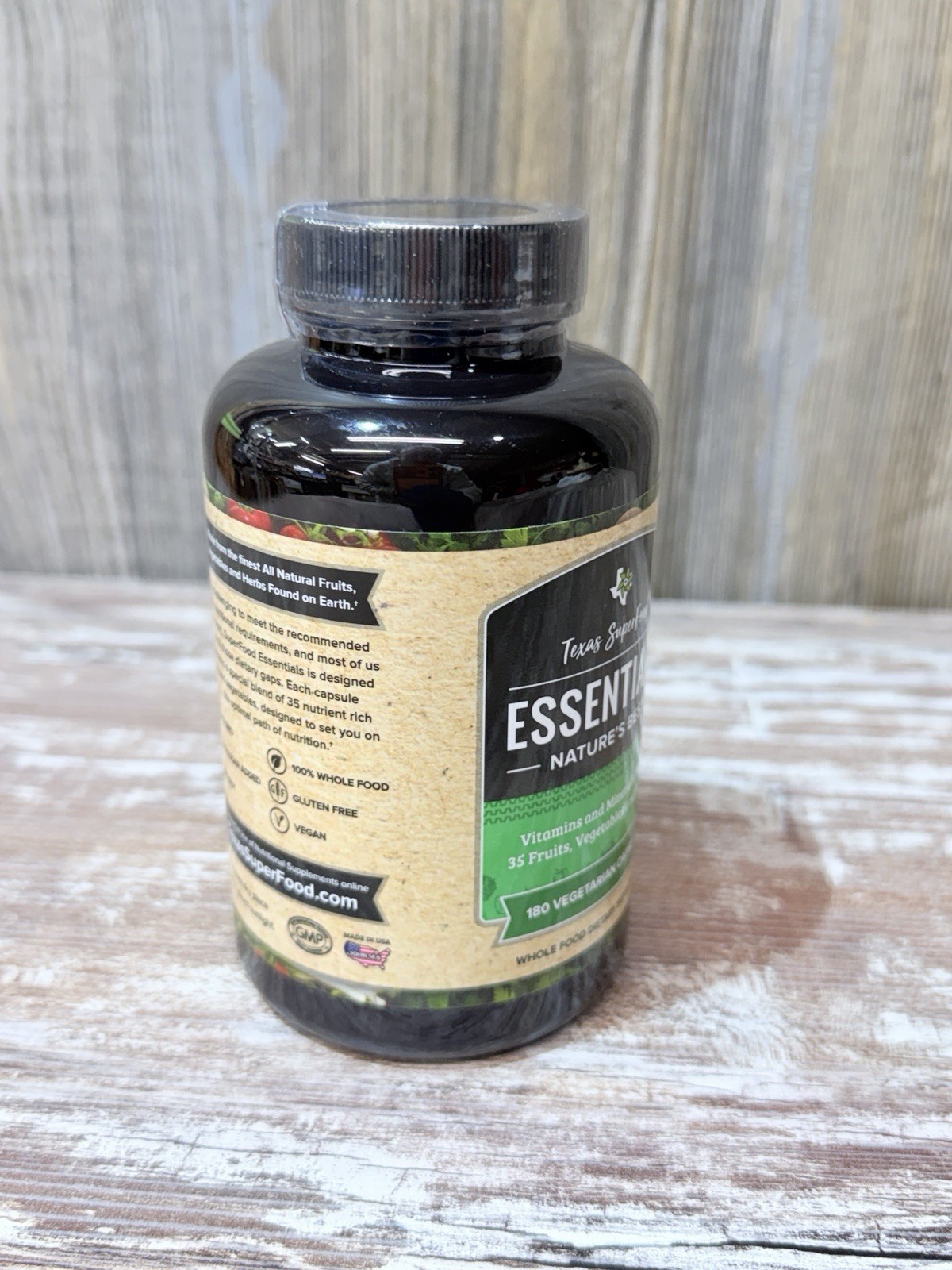 Texas Super Food 180 Capsules Natures Best 35 Fruits Vegetable’s Herbs No EXP.