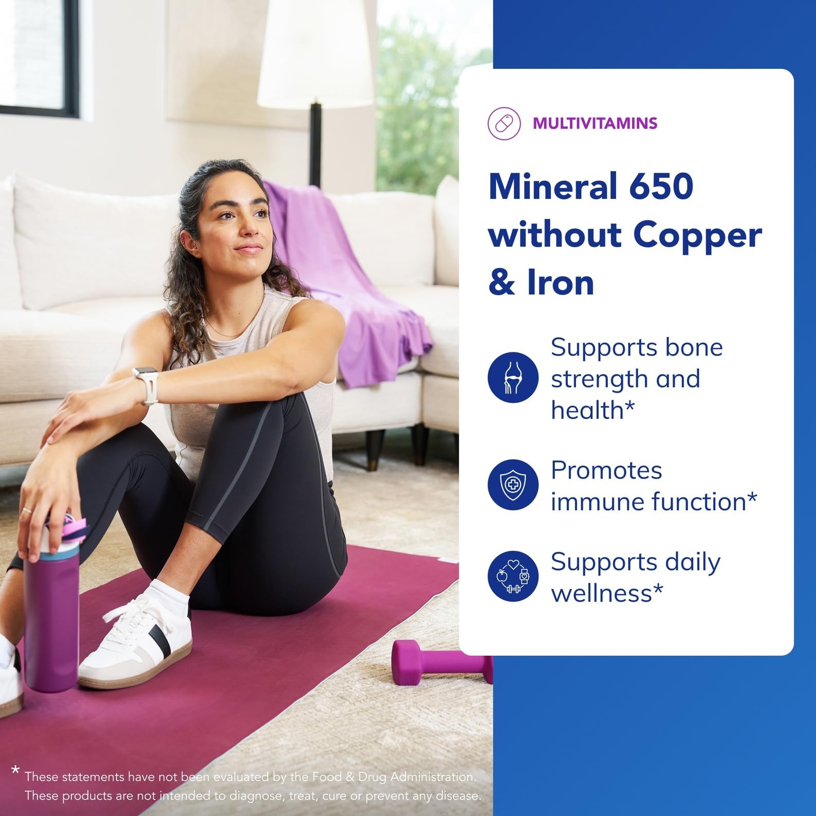 Mineral 650 Without Copper & Iron Hypoallergenic Combination of Balanced