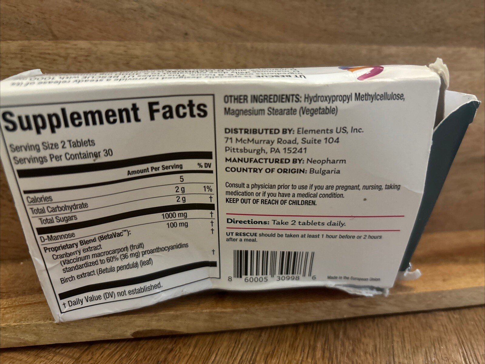 UT Rescue, 60 (30 Day Supply) See Description