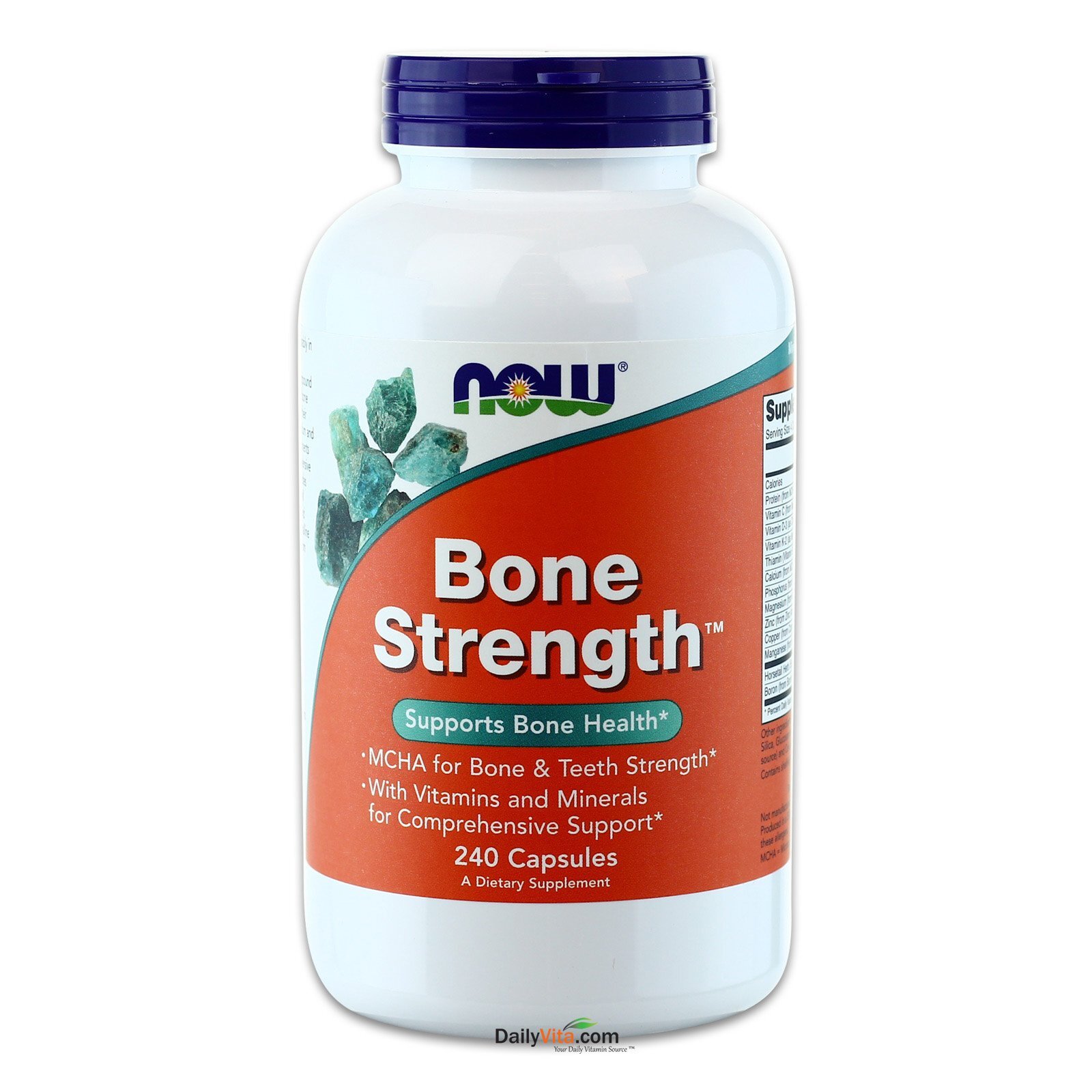 NOW FOODS Bone Strength 240 Capsules