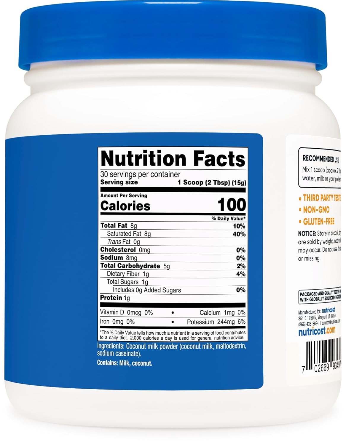 Coconut Milk Powder 1LB