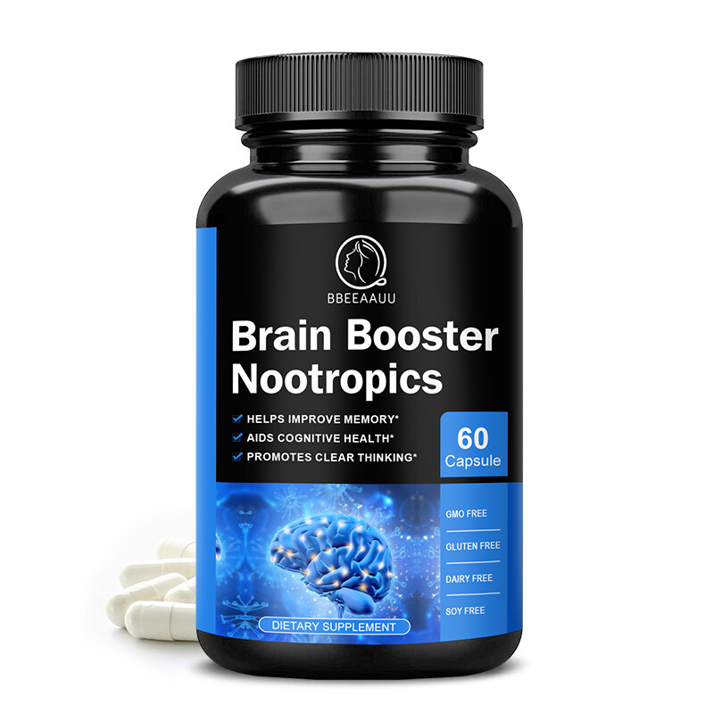 Brain Health & Memory Booster, Focus Function, Clarity Nootropic Supplement