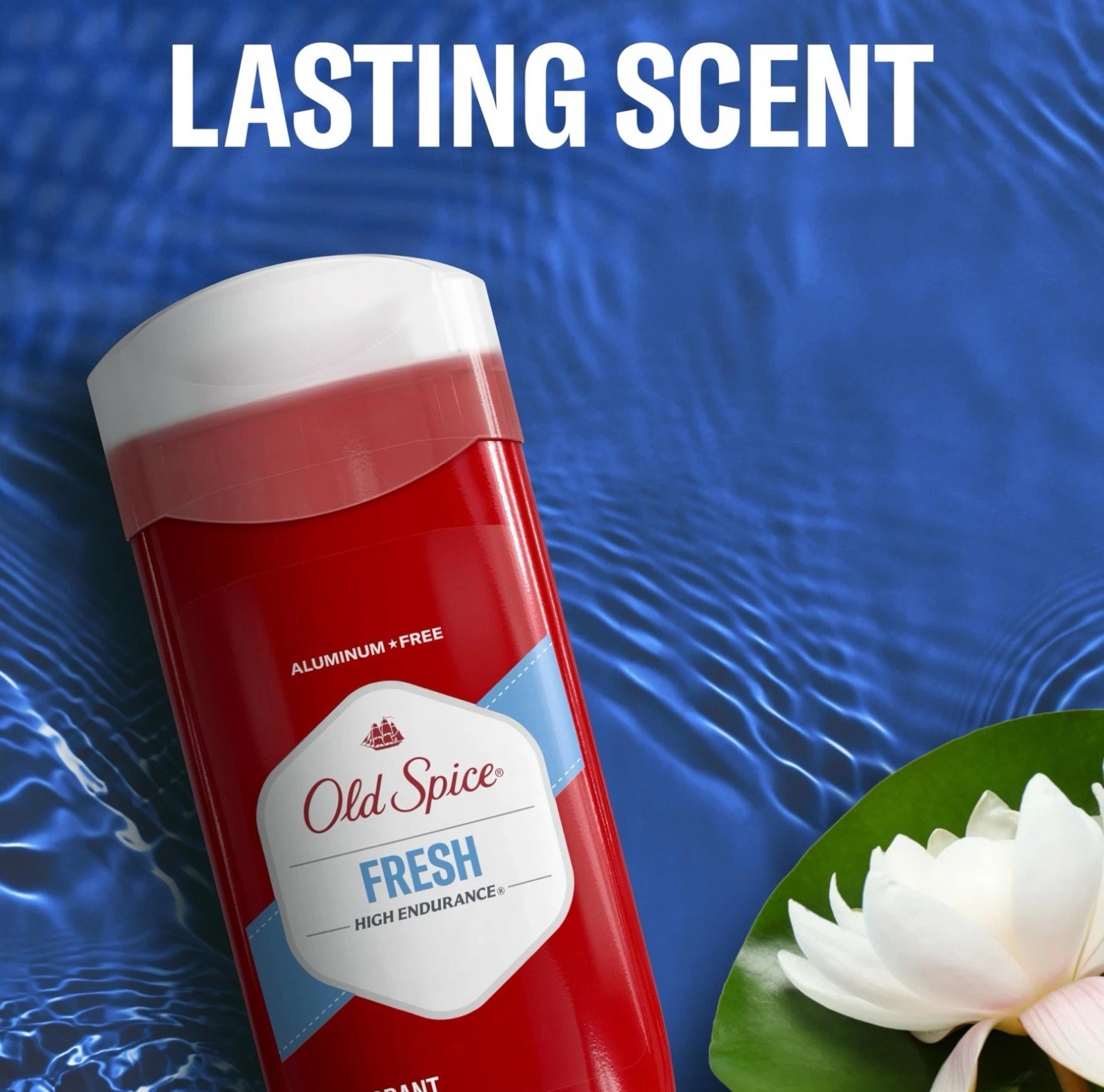 6 x Old Spice Aluminum Free Deodorant For Men, High 3.4 Ounce 2 (Packs of 3)