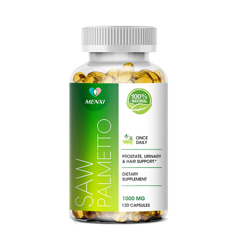 1000mg Saw Palmetto Extract Prostate Supplement Urinary Men Health 120 Capsules