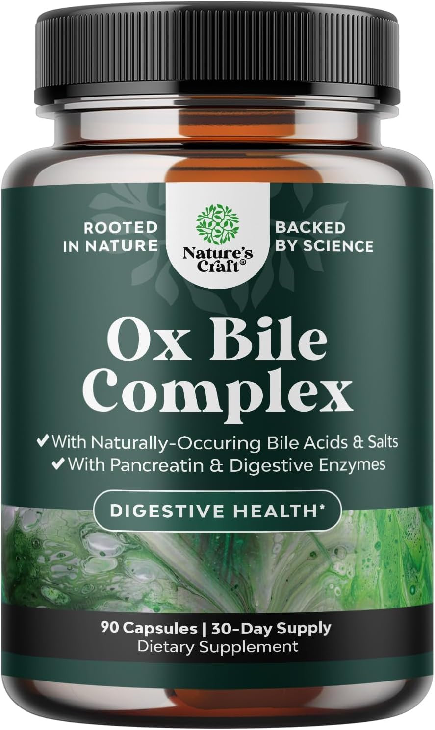 Digestive Enzymes with Ox Bile – Ox Bile Supplements for No Gallbladder with Try